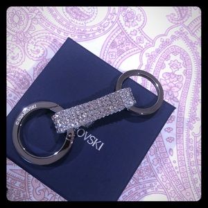 Swarovski crystal key ring